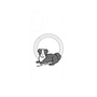 プレミアムパネル with MagSafe［ オリジナル - CASEPLAYイヌ - border collie ］