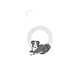 プレミアムパネル with MagSafe［ オリジナル - CASEPLAYイヌ - border collie ］