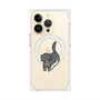 プレミアムパネル with MagSafe［ オリジナル - CASEPLAYイヌ - dachsund ］