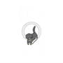 プレミアムパネル with MagSafe［ オリジナル - CASEPLAYイヌ - dachsund ］