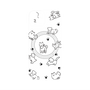 プレミアムパネル with MagSafe［ オリジナル - CASEPLAYイヌ総柄 - black ］