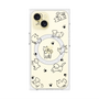 プレミアムパネル with MagSafe［ オリジナル - CASEPLAYイヌ総柄 - black ］