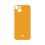 プレミアムパネル with MagSafe［ オリジナル - 推し色ハート - オレンジ ］