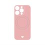 プレミアムパネル with MagSafe［ オリジナル - 推し色ハート - ピンク ］