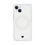 プレミアムパネル with MagSafe［ オリジナル - 推し色ハート - ホワイト ］