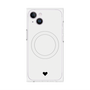 プレミアムパネル with MagSafe［ オリジナル - 推し色ハート - ホワイト ］