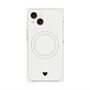 プレミアムパネル with MagSafe［ オリジナル - 推し色ハート - ホワイト ］