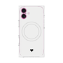 プレミアムパネル with MagSafe［ オリジナル - 推し色ハート - ホワイト ］