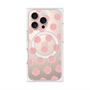 プレミアムパネル with MagSafe［ オリジナル - 推し色水玉 - ピンク ］