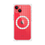 プレミアムパネル with MagSafe［ オリジナル - 推し色チェック - レッド ］