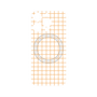 プレミアムパネル with MagSafe［ オリジナル - 推し色チェック - イエロー ］