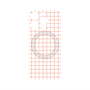 プレミアムパネル with MagSafe［ オリジナル - 推し色チェック - オレンジ ］
