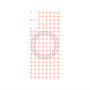 プレミアムパネル with MagSafe［ オリジナル - 推し色チェック - オレンジ ］