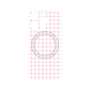 プレミアムパネル with MagSafe［ オリジナル - 推し色チェック - ピンク ］