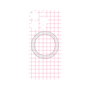 プレミアムパネル with MagSafe［ オリジナル - 推し色チェック - ピンク ］