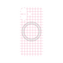 プレミアムパネル with MagSafe［ オリジナル - 推し色チェック - ピンク ］