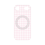 プレミアムパネル with MagSafe［ オリジナル - 推し色チェック - ピンク ］
