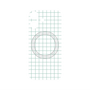 プレミアムパネル with MagSafe［ オリジナル - 推し色チェック - グリーン ］
