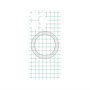 プレミアムパネル with MagSafe［ オリジナル - 推し色チェック - グリーン ］