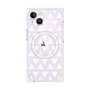プレミアムパネル with MagSafe［ オリジナル - 推し色三角 - ホワイト ］