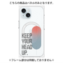 プレミアムパネル with MagSafe［ オリジナル - ドットオーバーレイ - KEEP YOUR HEAD UP/A ］