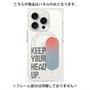 プレミアムパネル with MagSafe［ オリジナル - ドットオーバーレイ - KEEP YOUR HEAD UP/A ］