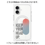 プレミアムパネル with MagSafe［ オリジナル - ドットオーバーレイ - KEEP YOUR HEAD UP/A ］