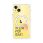 プレミアムパネル with MagSafe［ オリジナル - ドットオーバーレイ - FOLLOW YOUR HEART/A ］
