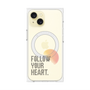 プレミアムパネル with MagSafe［ オリジナル - ドットオーバーレイ - FOLLOW YOUR HEART/A ］