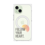 プレミアムパネル with MagSafe［ オリジナル - ドットオーバーレイ - FOLLOW YOUR HEART/A ］