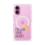 プレミアムパネル with MagSafe［ オリジナル - ドットオーバーレイ - FOLLOW YOUR HEART/A ］