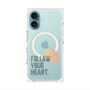 プレミアムパネル with MagSafe［ オリジナル - ドットオーバーレイ - FOLLOW YOUR HEART/A ］