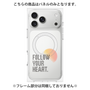 プレミアムパネル with MagSafe［ オリジナル - ドットオーバーレイ - FOLLOW YOUR HEART/A ］