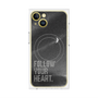 プレミアムパネル with MagSafe［ オリジナル - ドットオーバーレイ - FOLLOW YOUR HEART/B ］