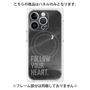 プレミアムパネル with MagSafe［ オリジナル - ドットオーバーレイ - FOLLOW YOUR HEART/B ］