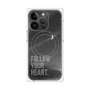 プレミアムパネル with MagSafe［ オリジナル - ドットオーバーレイ - FOLLOW YOUR HEART/B ］