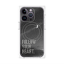 プレミアムパネル with MagSafe［ オリジナル - ドットオーバーレイ - FOLLOW YOUR HEART/B ］