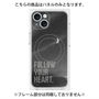 プレミアムパネル with MagSafe［ オリジナル - ドットオーバーレイ - FOLLOW YOUR HEART/B ］