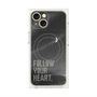 プレミアムパネル with MagSafe［ オリジナル - ドットオーバーレイ - FOLLOW YOUR HEART/B ］