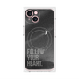 プレミアムパネル with MagSafe［ オリジナル - ドットオーバーレイ - FOLLOW YOUR HEART/B ］