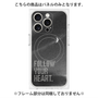 プレミアムパネル with MagSafe［ オリジナル - ドットオーバーレイ - FOLLOW YOUR HEART/B ］