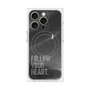 プレミアムパネル with MagSafe［ オリジナル - ドットオーバーレイ - FOLLOW YOUR HEART/B ］