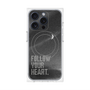 プレミアムパネル with MagSafe［ オリジナル - ドットオーバーレイ - FOLLOW YOUR HEART/B ］