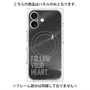 プレミアムパネル with MagSafe［ オリジナル - ドットオーバーレイ - FOLLOW YOUR HEART/B ］