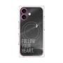 プレミアムパネル with MagSafe［ オリジナル - ドットオーバーレイ - FOLLOW YOUR HEART/B ］
