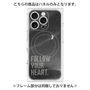 プレミアムパネル with MagSafe［ オリジナル - ドットオーバーレイ - FOLLOW YOUR HEART/B ］