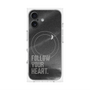 プレミアムパネル with MagSafe［ オリジナル - ドットオーバーレイ - FOLLOW YOUR HEART/B ］