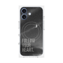 プレミアムパネル with MagSafe［ オリジナル - ドットオーバーレイ - FOLLOW YOUR HEART/B ］