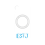 プレミアムパネル with MagSafe［ オリジナル - ESTJ 幹部 - アルファベット ］