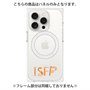 プレミアムパネル with MagSafe［ オリジナル - ISFP 冒険家 - アルファベット ］